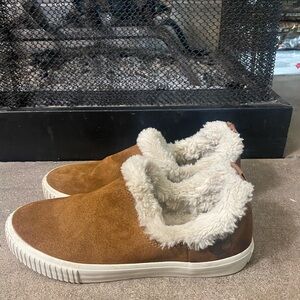 Timberland Women's Skyla Bay Warm Lined Slip On Shoes Style A2CDJ Brown Rust 7.5